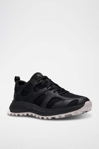 Chaussures de trekking en cuir ATLTrekMesh - Noir