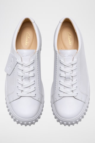 Baskets plateformes en cuir Mayhill - Blanc