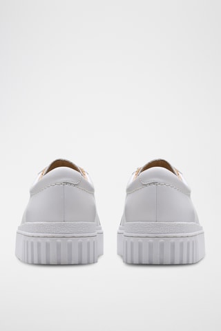 Baskets plateformes en cuir Mayhill - Blanc