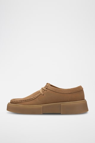 Baskets plateformes en nubuck Torview - Beige