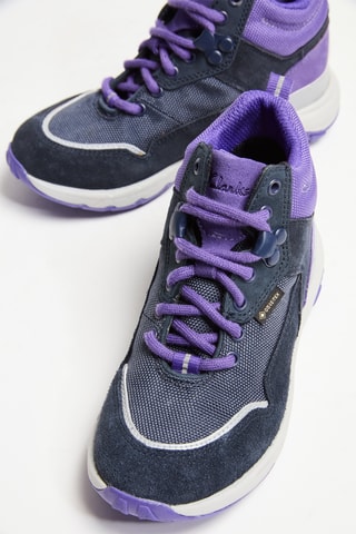 Baskets montantes en cuir Rockracegtx K - Bleu marine