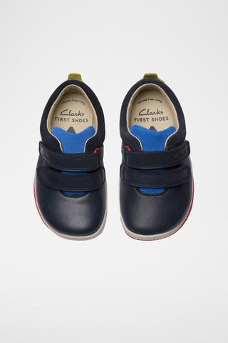 Baskets en cuir Noodle Fun T - Bleu