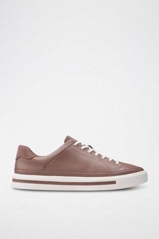 Baskets en cuir Un Maui - Vieux rose
