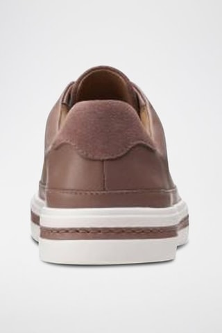 Baskets en cuir Un Maui - Vieux rose