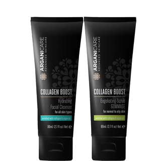 Routine nettoyante - Collagène & huile d'argan - Visage - 2 produits 