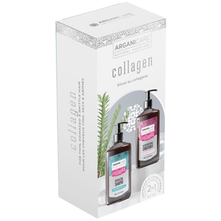 Coffret nourrissant - Collagène - Cheveux fins, dévitalisés & sans volume - 2 x 400 ml