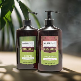 Shampoing réparateur - Argan & macadamia - Cheveux secs & abîmés - 400 ml