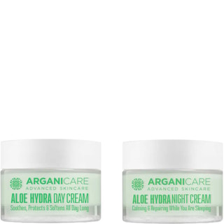 Crème de jour adoucissante & crème de nuit nourrissante - Aloe vera - Visage - 2 x 50 ml