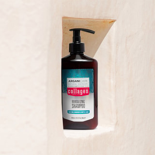 Shampoing revitalisant - Collagène - Cheveux fins, dévitalisés - 400 ml