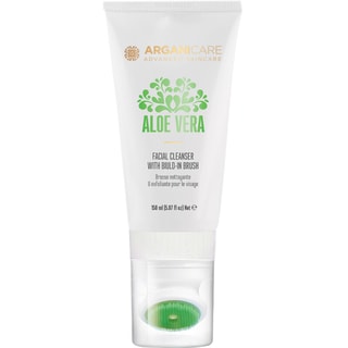 Nettoyant & exfoliant avec brosse - Aloe vera - Visage - 150 ml