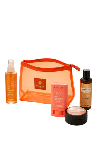 Trousse de voyage Summer Glow Monoï - Cheveux exposés au soleil, au sel ou au chlore - 5 produits