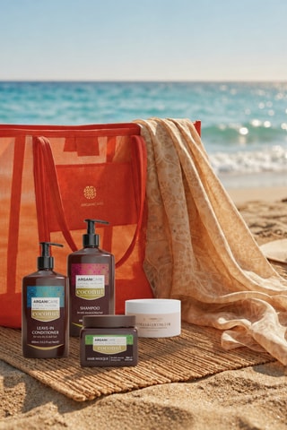 Coffret cheveux et corps Summer Glow Coco - Cheveux ternes, très secs ou bouclés - 6 produits
