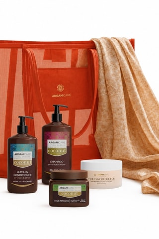 Coffret cheveux et corps Summer Glow Coco - Cheveux ternes, très secs ou bouclés - 6 produits