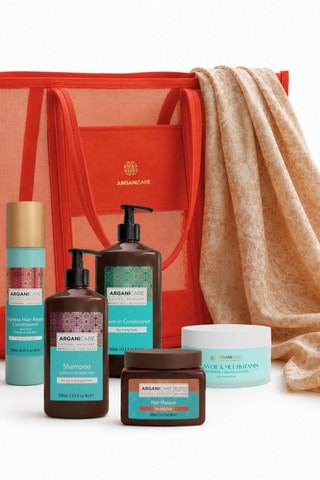 Coffret cheveux et corps Summer Glow -  Cheveux bouclés - 7 pièces