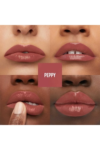 Pintalabios líquido efecto vinilo SuperStay Ink - N.° 115 Peppy - 4,2 ml - Maybelline