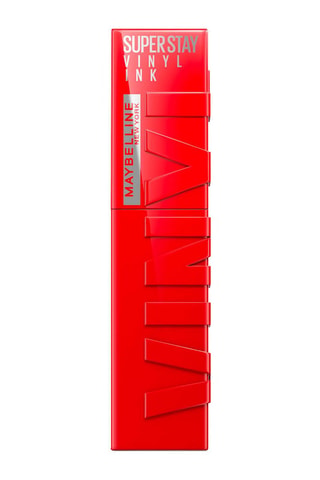 Pintalabios líquido 16 h SuperStay Vinyl Ink - N.° 25 Red Hot - 4,2 ml - Maybelline