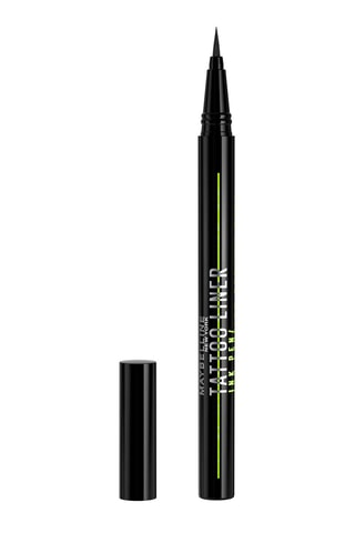 Tattoo Liner Ink Pen - Negro - 9 ml - Maybelline