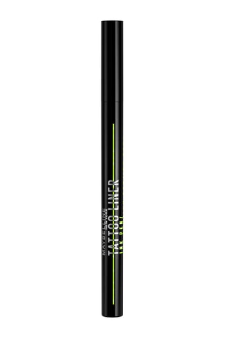 Tattoo Liner Ink Pen - Negro - 9 ml - Maybelline