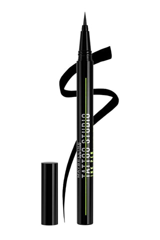 Tattoo Liner Ink Pen - Negro - 9 ml - Maybelline