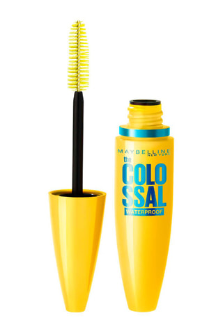 Máscara de pestañas Volum'Express The Colossal Big Shot Waterproof - Negro - 10 ml - Maybelline