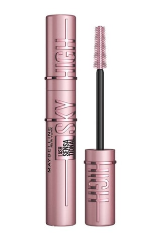 Máscara de pestañas Lash Sensational - Ojos sensibles y con lentillas - 01 Very Black - 7,2 ml - Maybelline