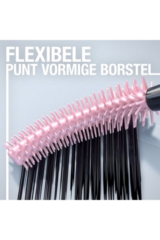 Máscara de pestañas Lash Sensational - Ojos sensibles y con lentillas - 01 Very Black - 7,2 ml - Maybelline