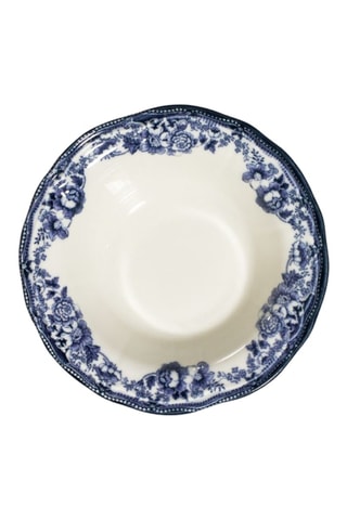 Service en porcelaine Velour Navy Blue Fulya - 24 pièces