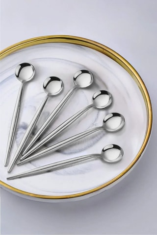 6 cuillères sans BPA - 12,5 cm
