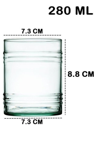4 verre à eau - 28 cl
