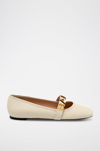 Babies en cuir d’agneau - Beige