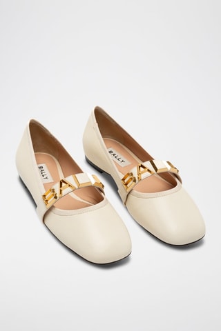 Babies en cuir d’agneau - Beige