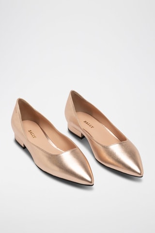 Ballerines en cuir de mouton - Rose