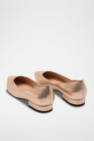 Ballerines en cuir de mouton - Rose