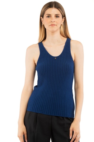 Top - Bleu marine