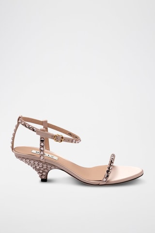 Sandales à talons - Rose