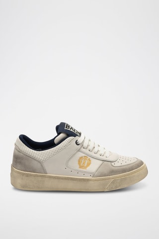 Baskets en cuir de veau - Bleu