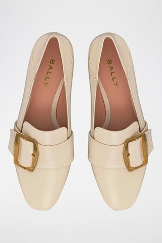Escarpins en cuir de veau - Beige