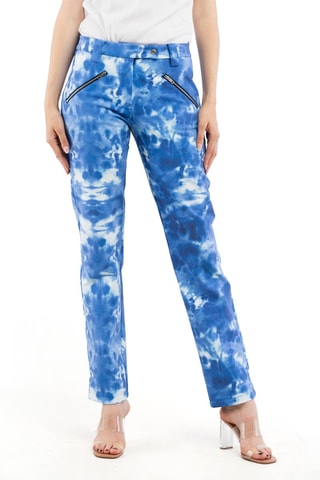 Pantalon tie and dye - Bleu