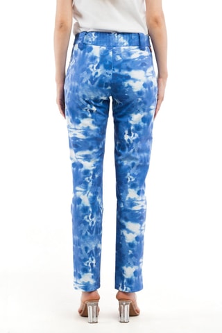 Pantalon tie and dye - Bleu