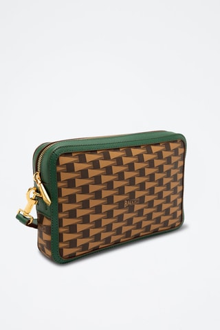 Pochette en cuir de veau - Marron