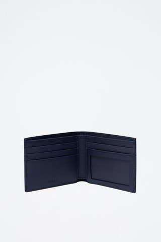 Portefeuille en cuir - Bleu marine