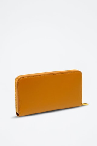 Compagnon en cuir de veau - Orange