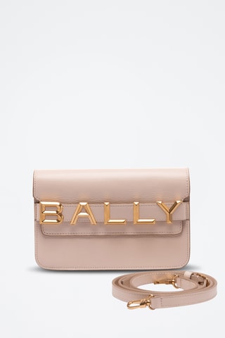 Sac bandoulière en cuir - Beige