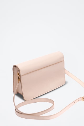 Sac bandoulière en cuir - Beige