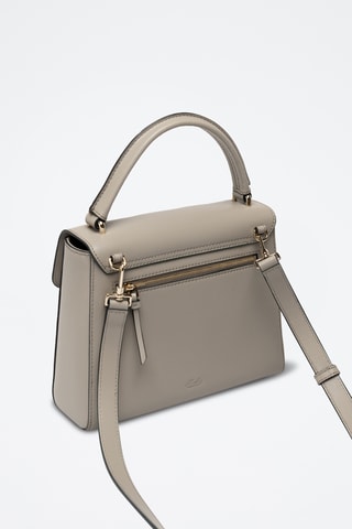 Sac à main en cuir - Beige