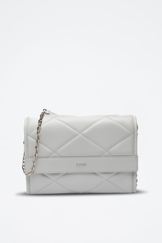 Sac bandoulière en cuir - Blanc