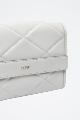 Sac bandoulière en cuir - Blanc