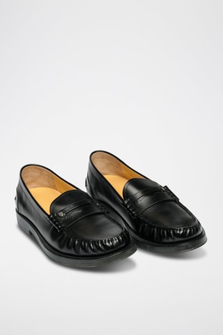Mocassins en cuir de veau - Noir