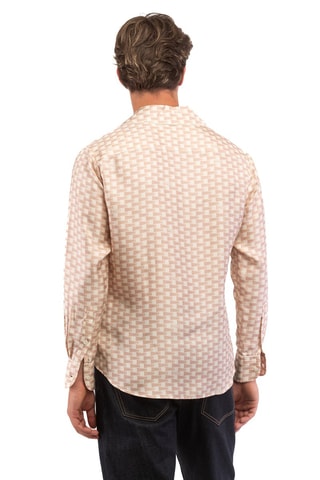 Chemise en soie - Bleu