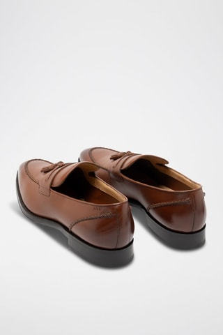 Mocassins en cuir de veau - Marron